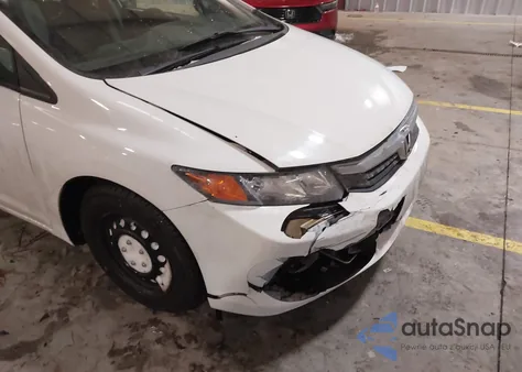 2012 Honda Civic Lx из США, поврежденный, VIN 19XFB2F52CE059744